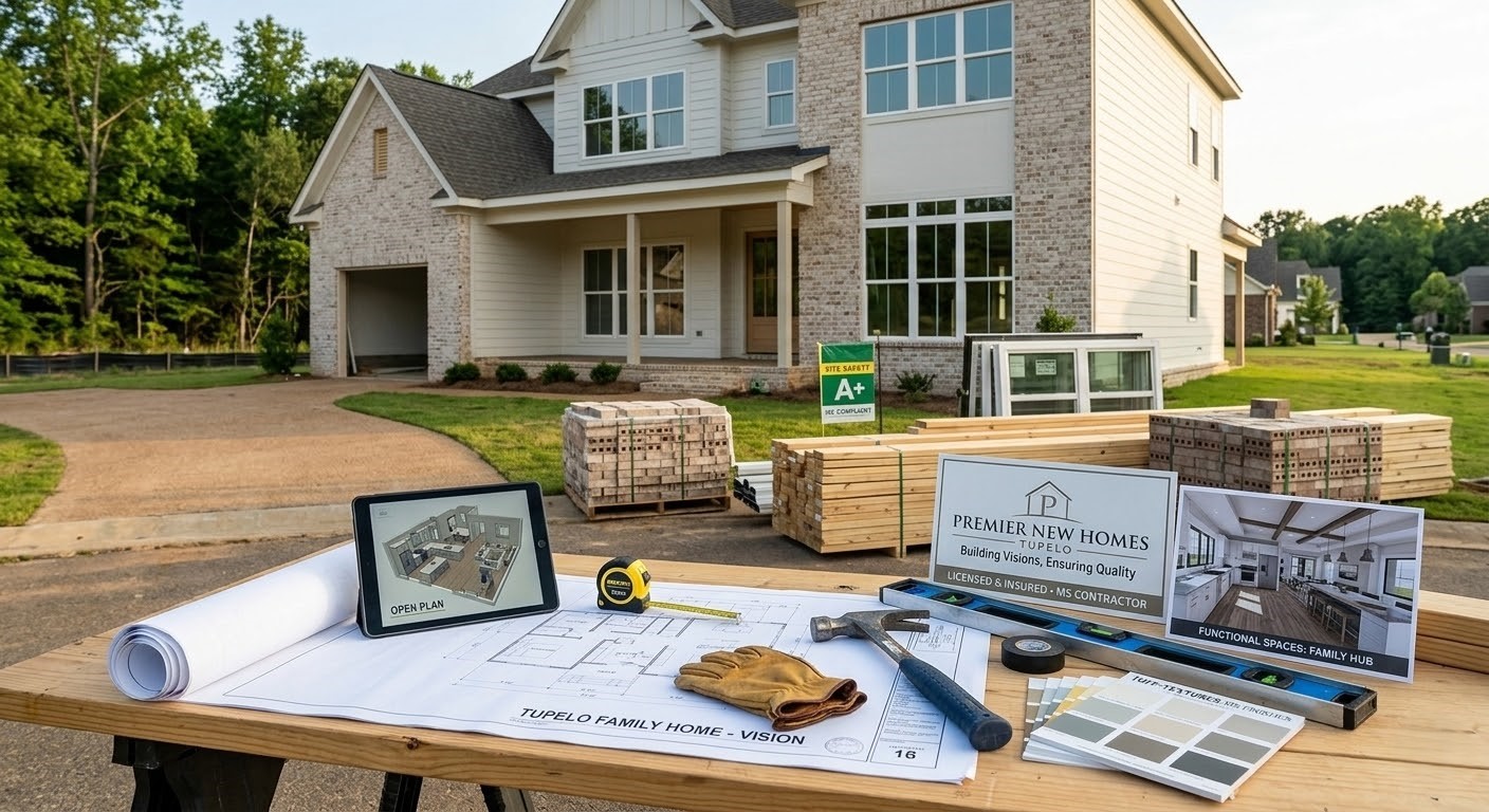 New Home Construction in Tupelo MS – Custom Homes Built to Last